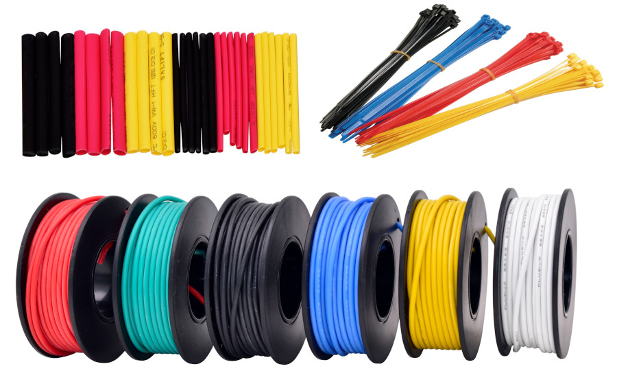 CBAZY™ Hook up Wire Kit (Stranded Wire Kit) 20 Gauge Flexible Silicone  Rubber Electric Wire 6 Colors 19.6 feet Each 20 AWG : : Tools &  Home Improvement
